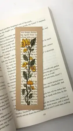 Plant bookmark inspo (Not my ideas or images)
