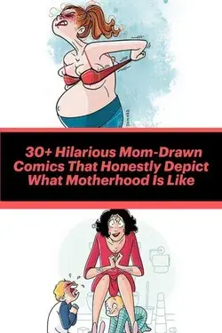 30+ Hilarious Mom-Drawn Comics That Honestly Depict What Motherhood Is Like