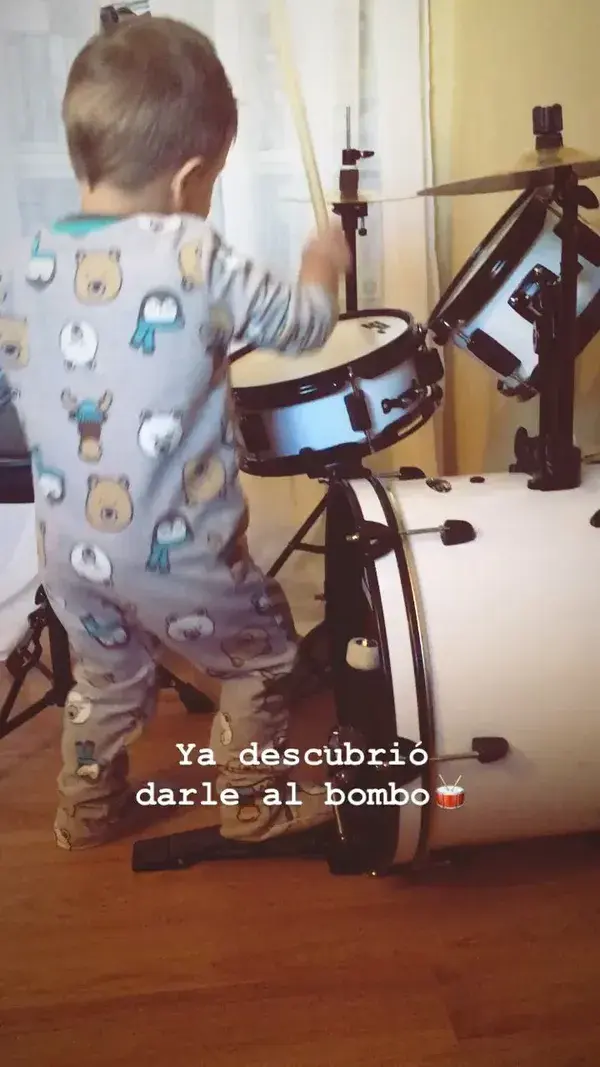 Drummer boy 2 year old