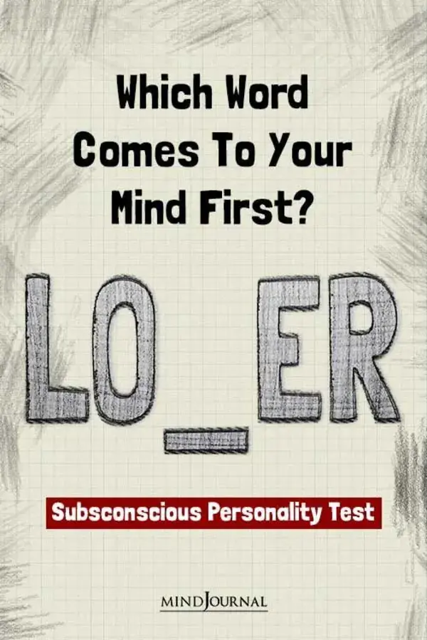 The Word You See First Will Reveal Your Subconscious Personality: QUIZ