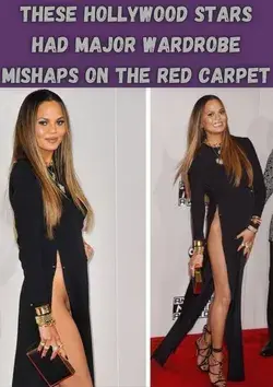 These HollywoodStars Had Major Wardrobe Mishaps on the Red Carpet