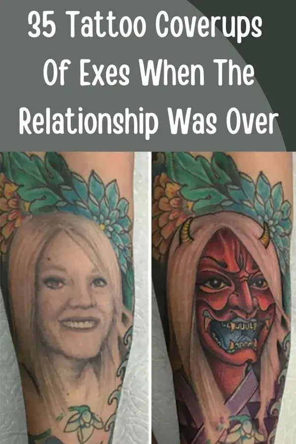 35 Tattoo Coverups Of Exes When The Relationship Was Over
