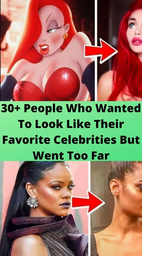 30+ People Who Wanted To Look Like Their Favorite Celebrities But Went Too Far