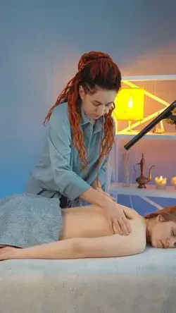 ASMR Back Massage by Olga