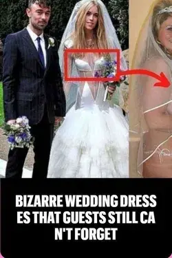 Bizarre Wedding Dresses That Guests Still Can't Forget