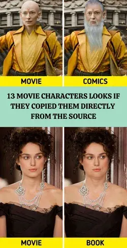 13 Movie Characters Looks If They Copied Them Directly From The Source