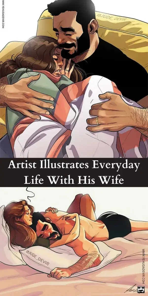 Artist Illustrates Everyday Life With His Wife (21 New Comics)