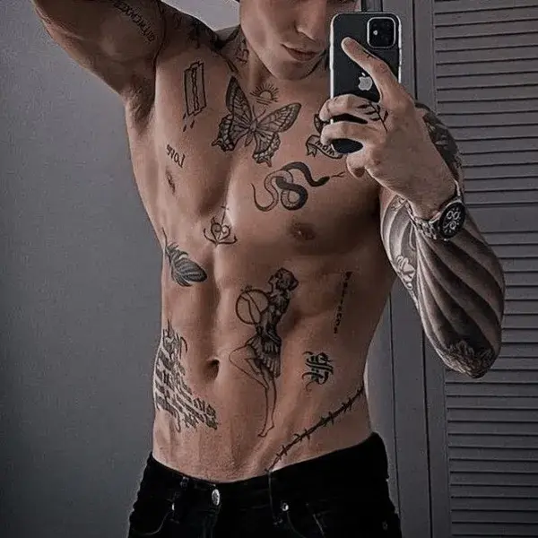 "Unforgettable Impressions: 20 Inspiring Man Chest Tattoo Ideas for 2023"