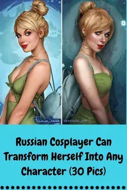 Russian Cosplayer Can Transform Herself Into Any Character (30 Pics)