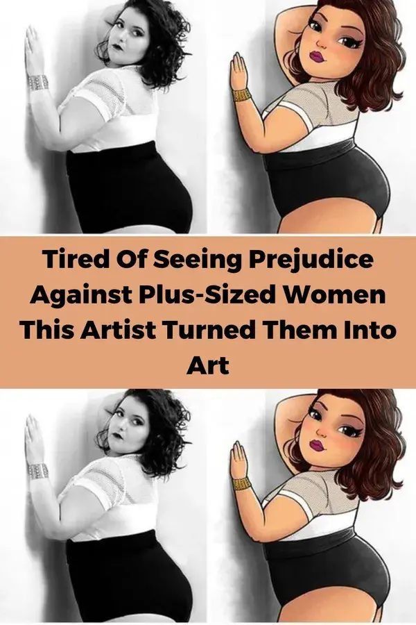 Tired Of Seeing Prejudice Against Plus-Sized Women This Artist Turned Them Into Art