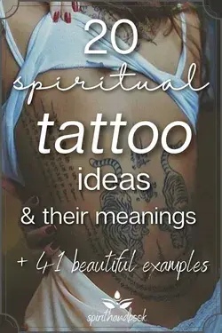 Spiritual Tattoo: 20 Ideas And Their Meanings + 41 Stunning Examples