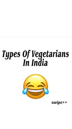 Types of vegetarian in india