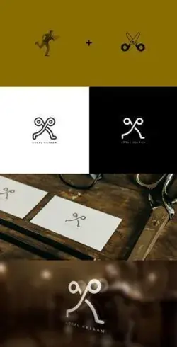 Do modern flat minimalist creative unique logo design