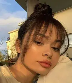 Thin Wispy Bangs