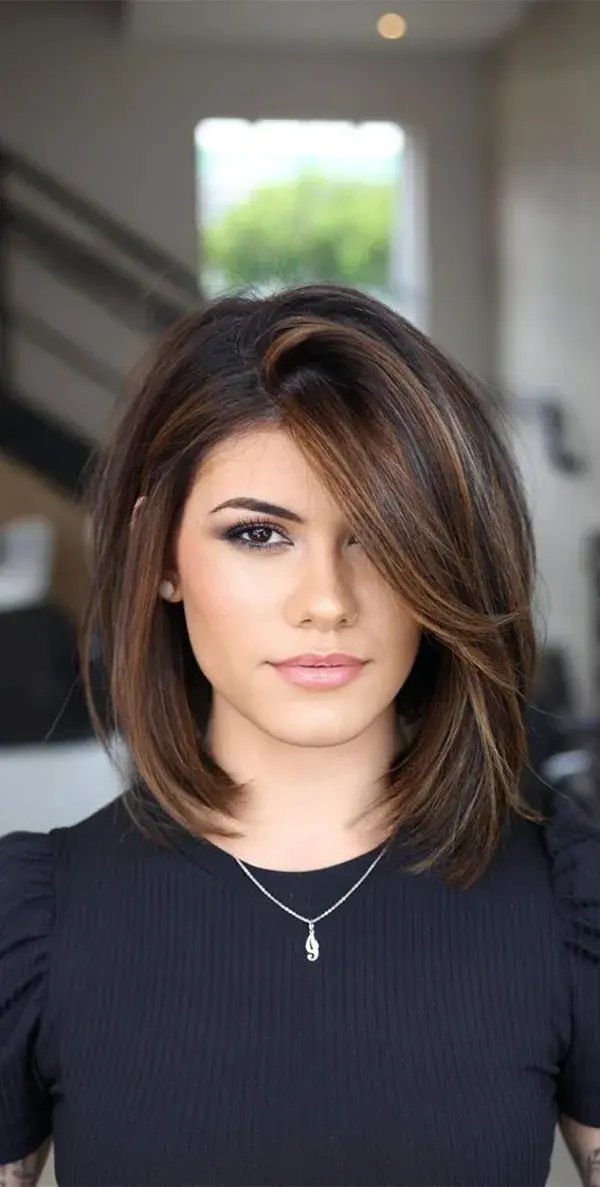 20 Best Ways to Get Dark Brown Hair With Highlights - Hairstyle - Hairstyling