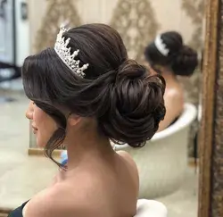 "Channel Your Inner Princess: Crowned Hairstyle Ideas for Special Occasions"