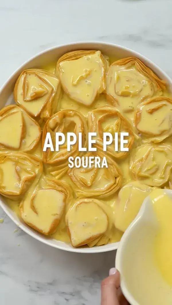 Apple Pie Fillo Soufra Cake