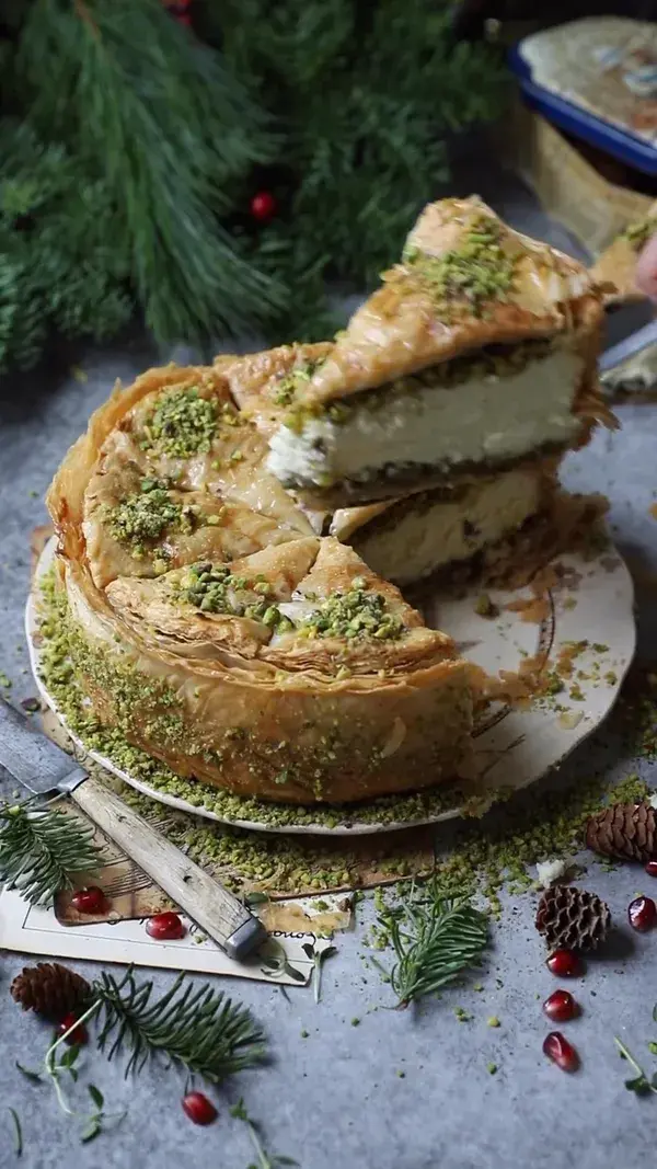 How To Make Baklava Cheesecake , Turkish Baklava Recipe