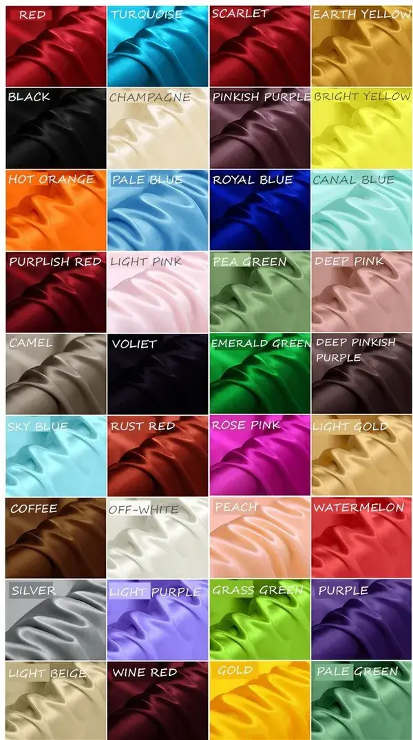 90 colors silk fabrics, silk charmeuse, silk crepe de chine, silk habotai, silk chiffon, stretched silk satin, silk georgette, silk organza