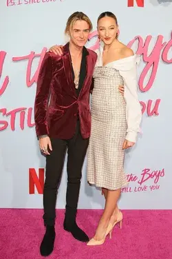 Ava Michelle and Luke Eisner attend Netflix Premiere 'To All the Boys: P.S. I Still Love' in ...