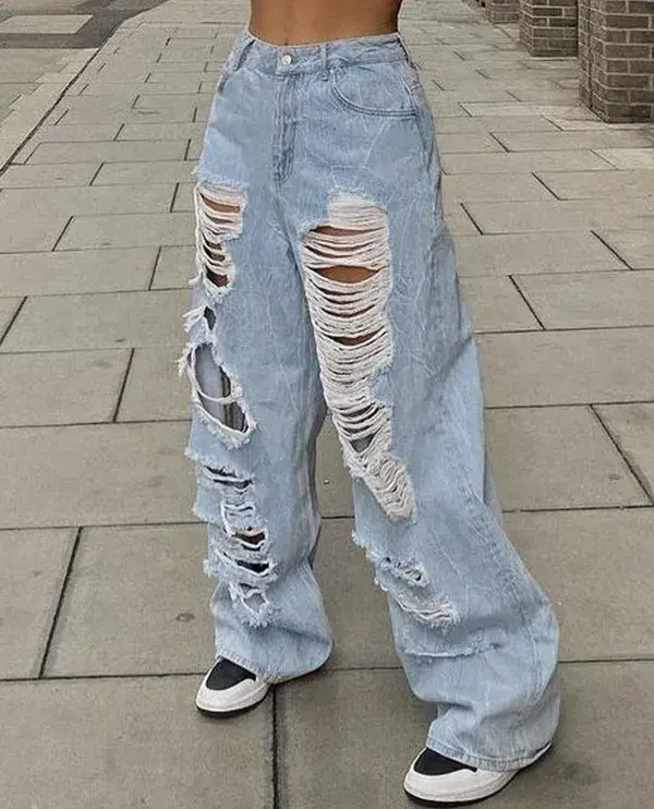 Flared jeans