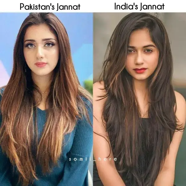 Jannat mirza and Jannat zubair