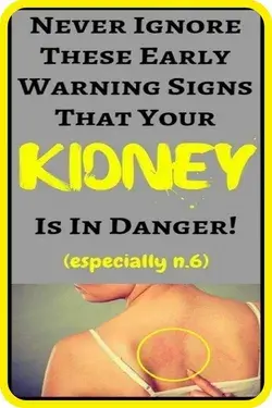 If Your Kidney Is in Danger, the Body Will Give You These 7 Signs!