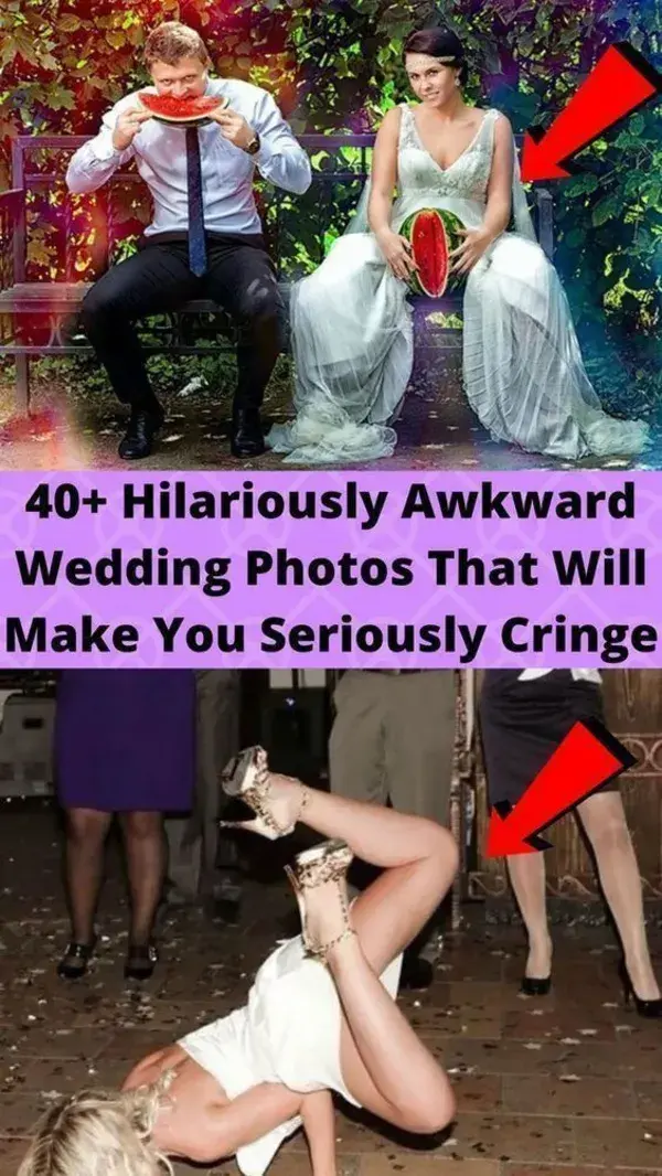 Hilariously Awkward Wedding Photos That Will Make Anyone Seriously Cringe