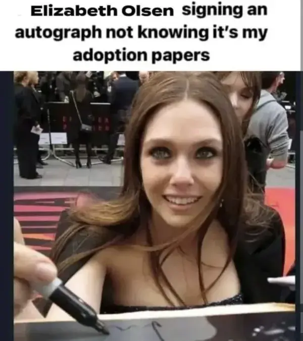 Elizabeth Olsen meme