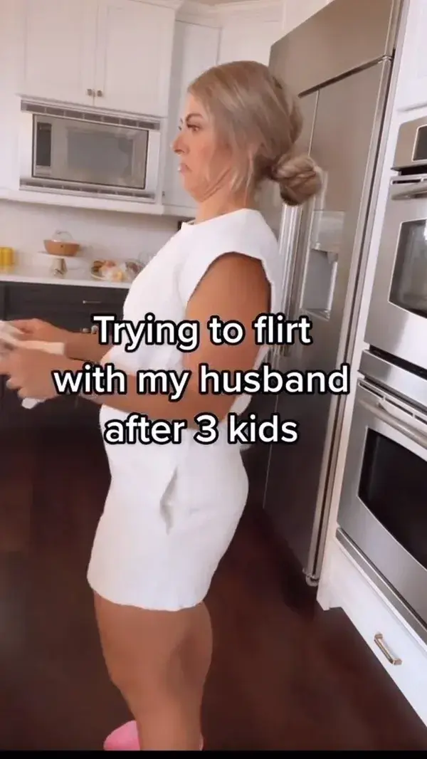 Drop your best marriage flirting tips below. Your girl is struggling 🤡 #marriedlife #marriage #momlife #mommy #marriagehumor #funnyreels #momlifebelike #under100k