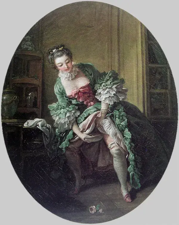 Francois Boucher - 'The Intimate Toilette' - 75x100cm