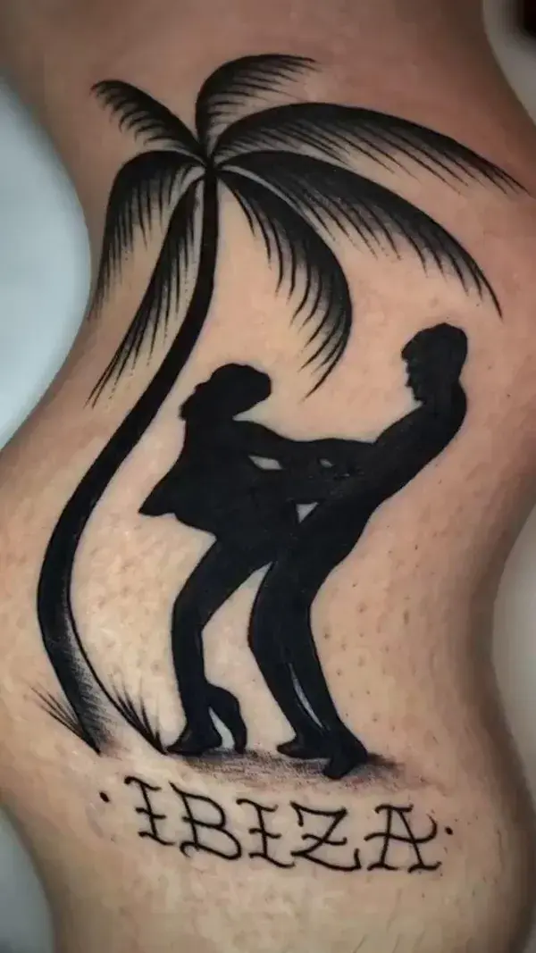 Ignorant style tattoo by Jonny Shand⁠ @jonnyshand⁠