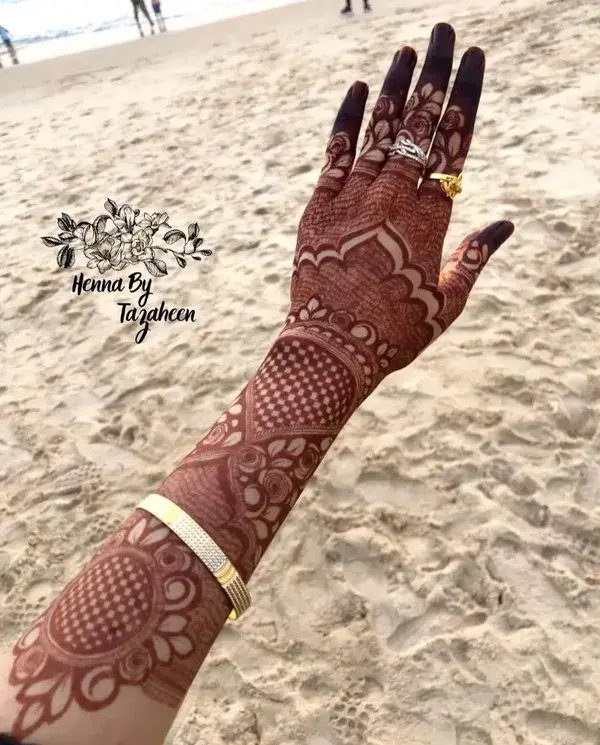 Bridal mehndi