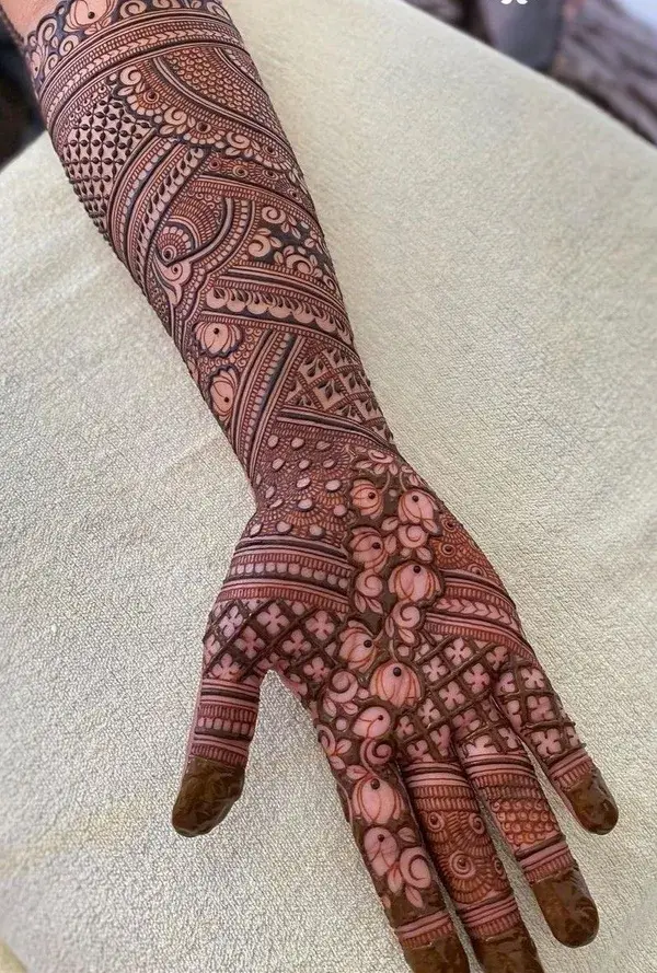 Bridal mehndi