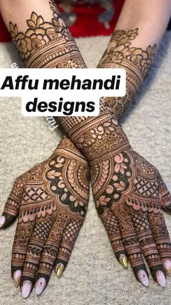 Affu mehandi designs