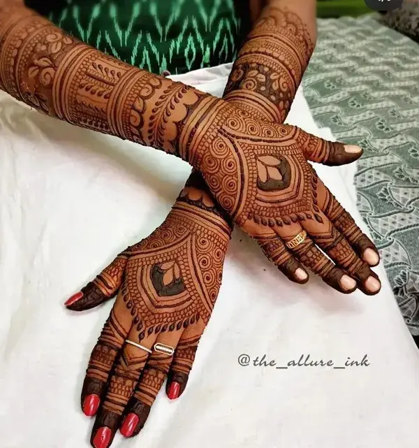 Bridal mehndi