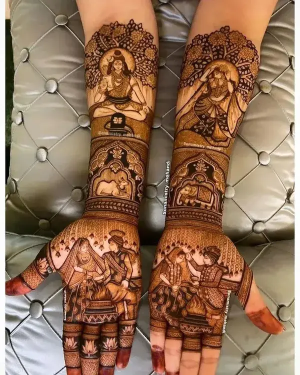 Bridal Mehndi design ideas