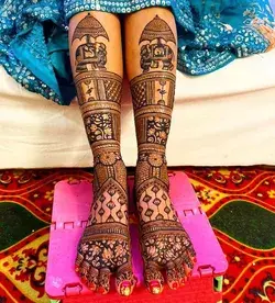 Latest Bridal Leg Mehendi Designs That We Are Gushing Over