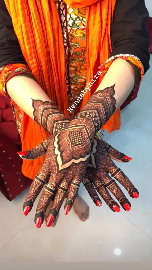 Bridals mehndi design