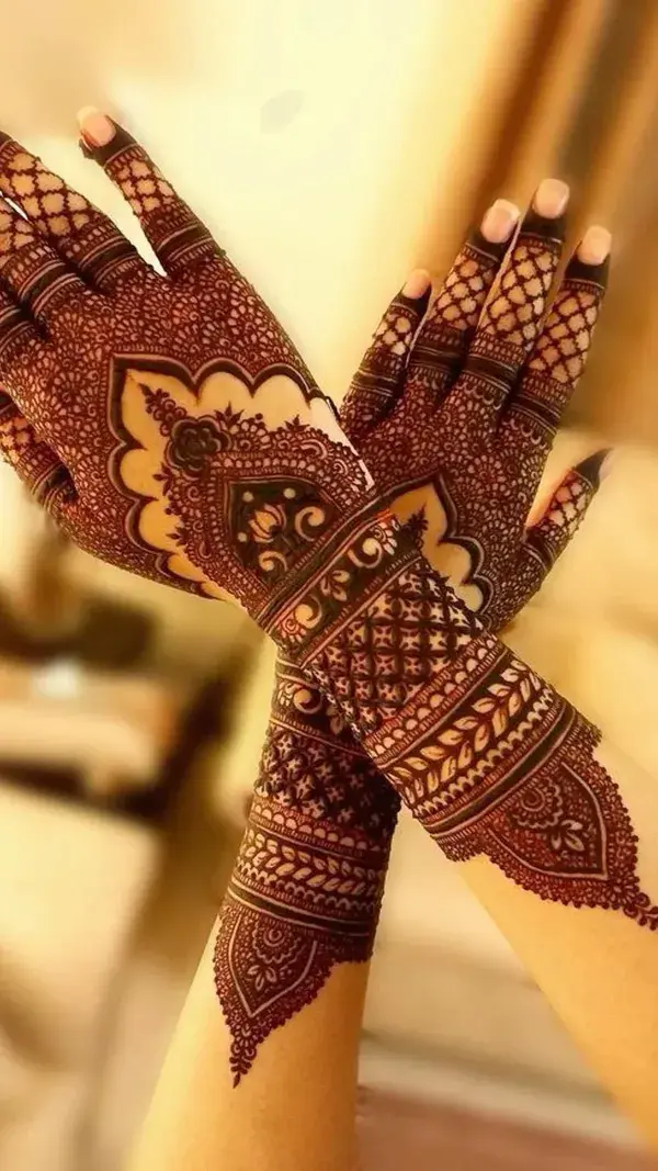 Easy mehndi design