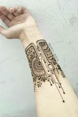 Modern Henna tattoo designs