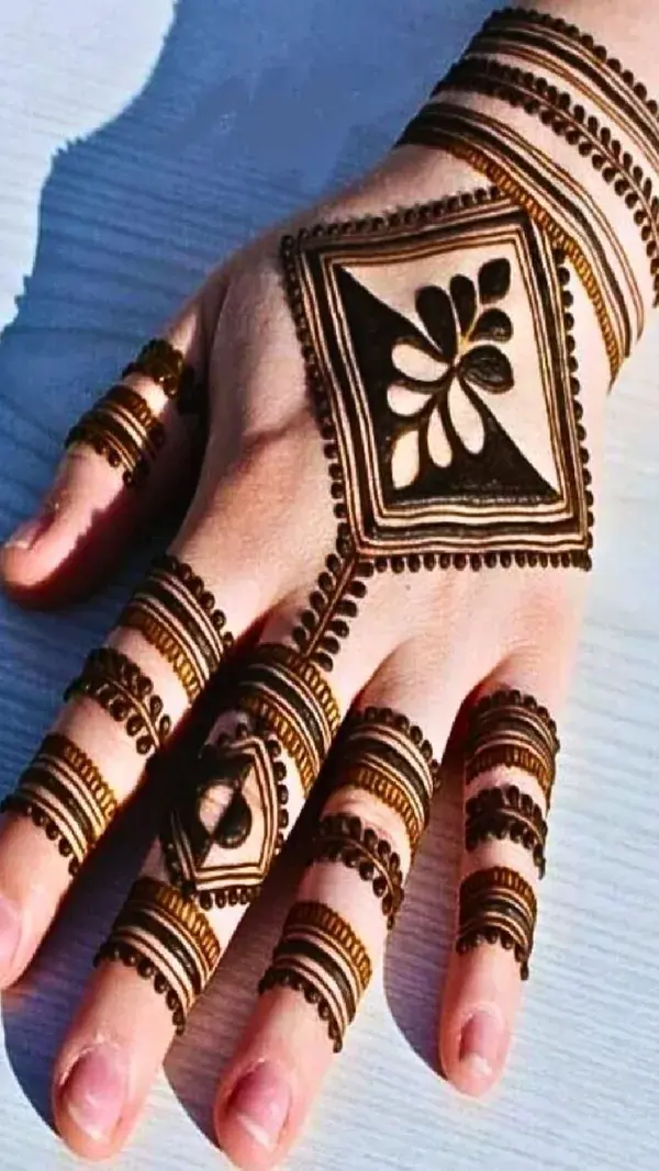 negative filling henna