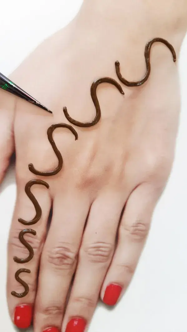 S Letter Mehndi Design | New Mehndi Design For Back Hand For Beginners | Short Mehndi Design Easy