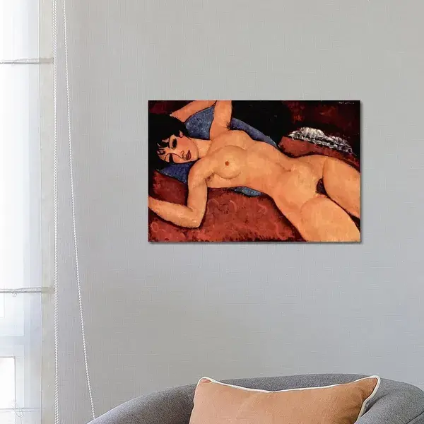 iCanvas "Nudo Sdraiato" by Amedeo Modigliani Canvas Print