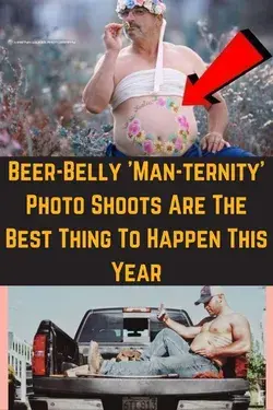 Beer-Belly 'Man-ternity' Photo Shoots Are The Best Thing To Happen This Year