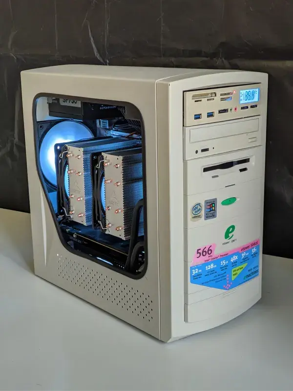 Retro 90's Gaming PC Build Sleeper