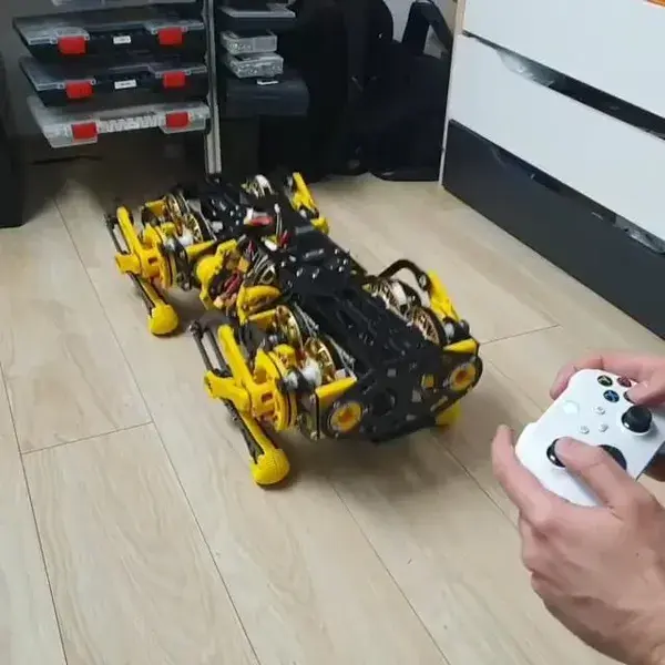 Controlling a robot with an Xbox controller