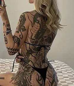 Back tattoos