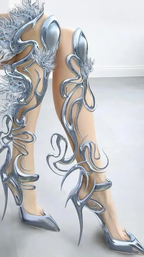 3D fashion art by davina india