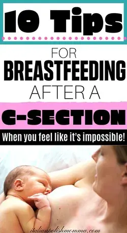 C-Section Breastfeeding Tips